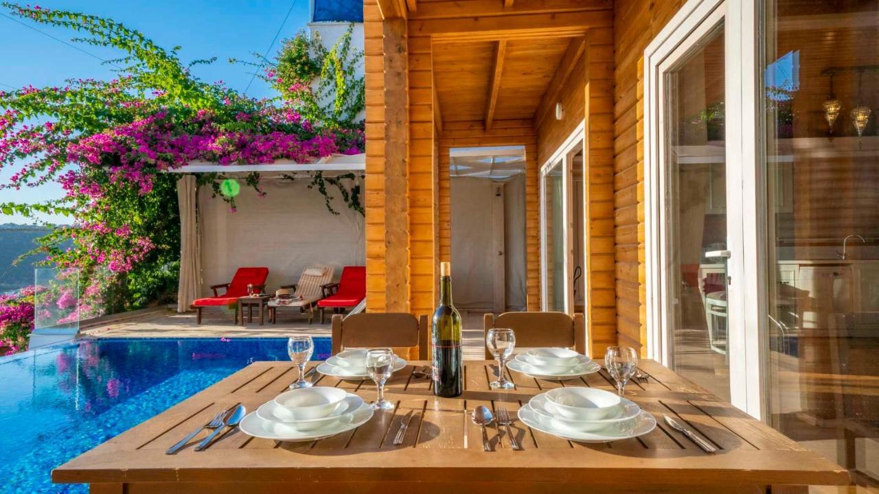 Eco Villa Mimoza Kalkan Kültér fotó